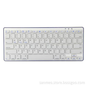 Super-slim Bluetooth Keyboard for Three Systems Namely iOS, Android & WindowsNew